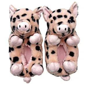 Kid's Piggy Hugs Cute Plush Animal Slippers