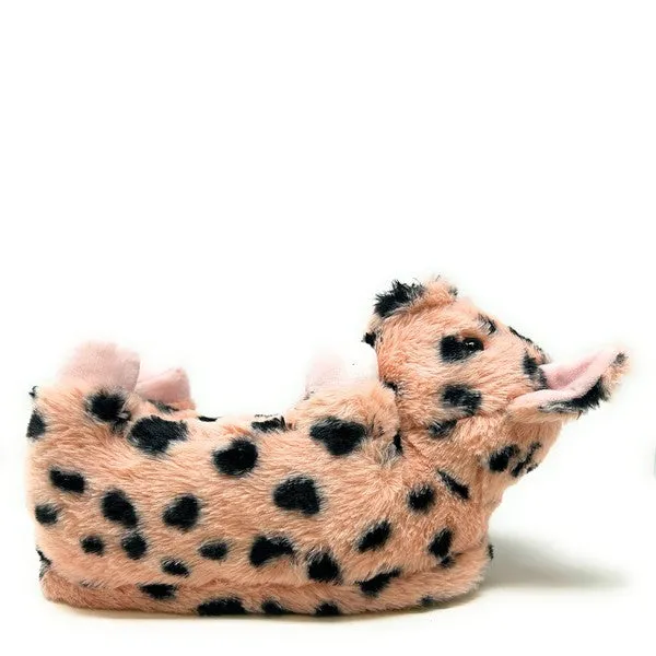 Kid's Piggy Hugs Cute Plush Animal Slippers