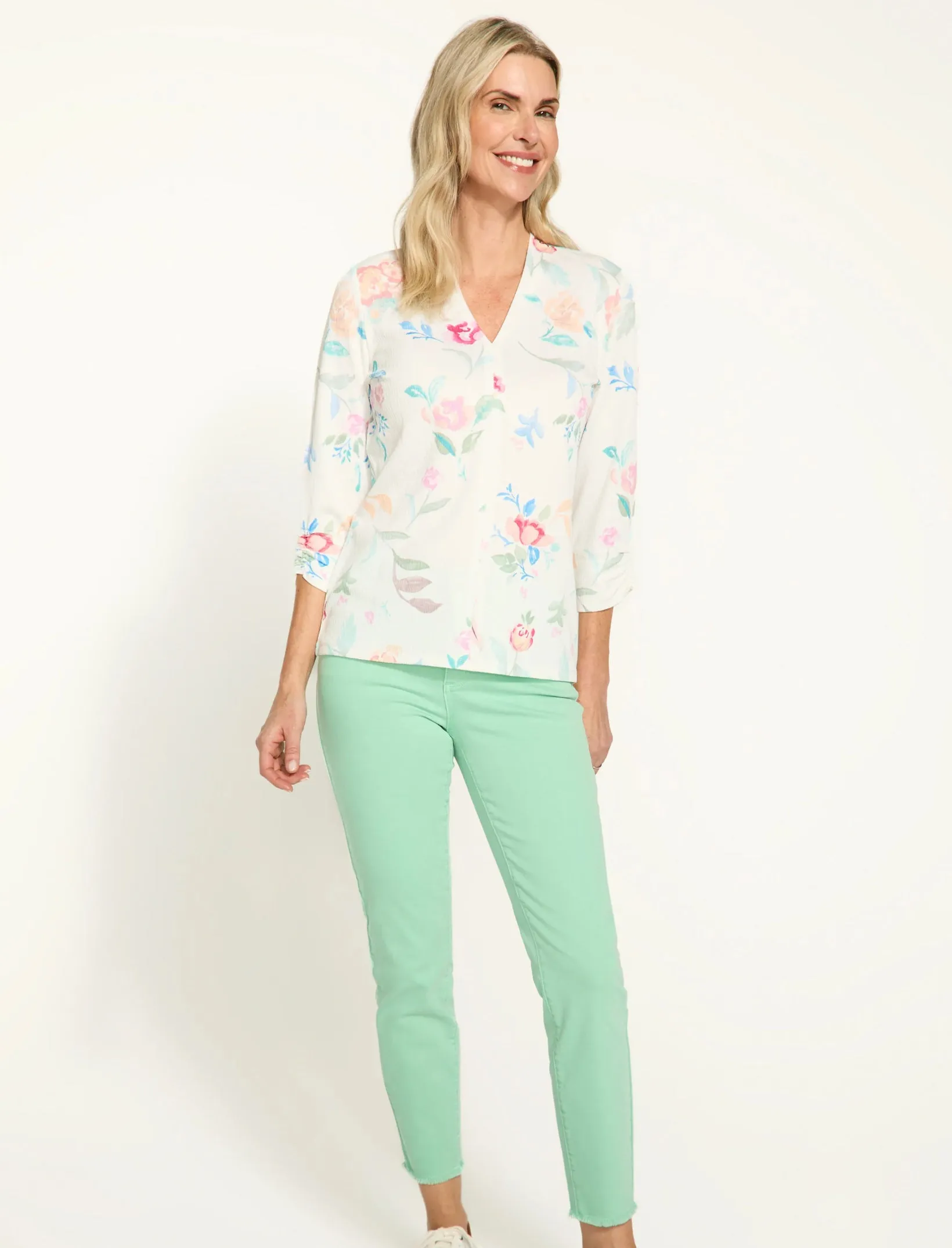 Libby Print Top
