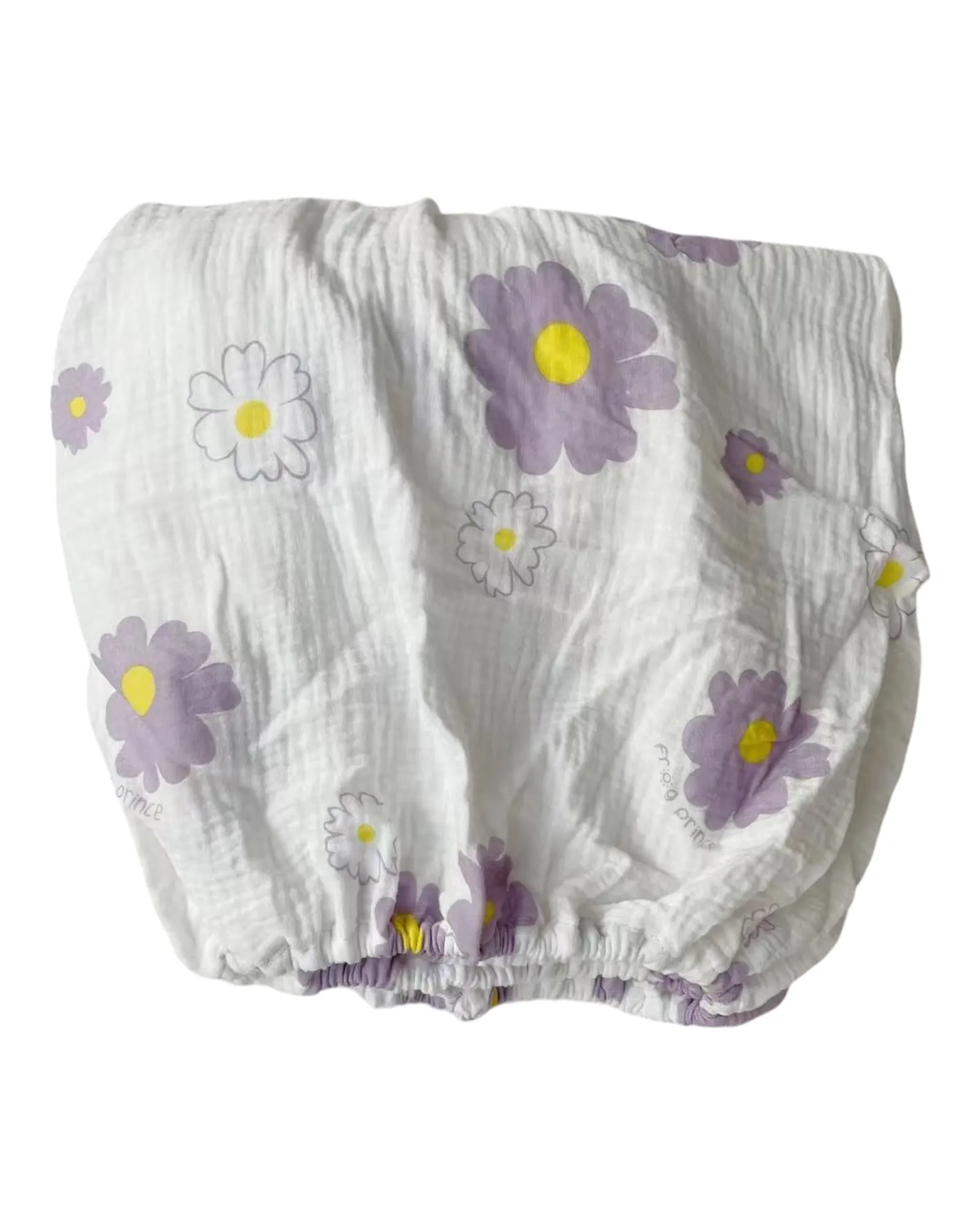 Light 100% Cotton Patterned Cot Sheets