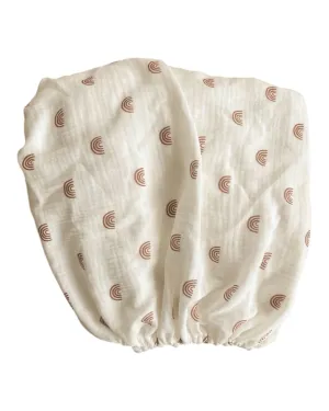 Light 100% Cotton Patterned Cot Sheets