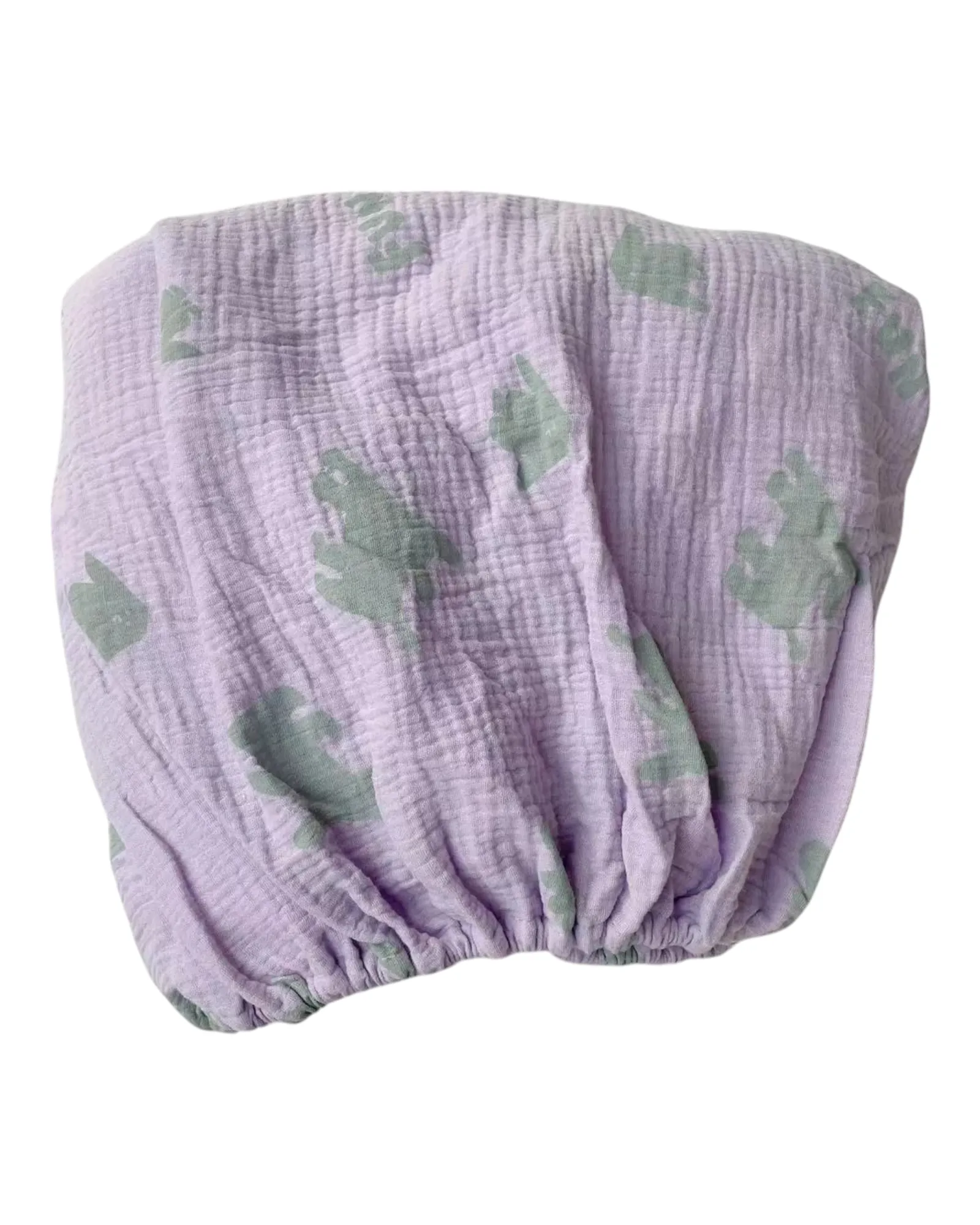 Light 100% Cotton Patterned Cot Sheets
