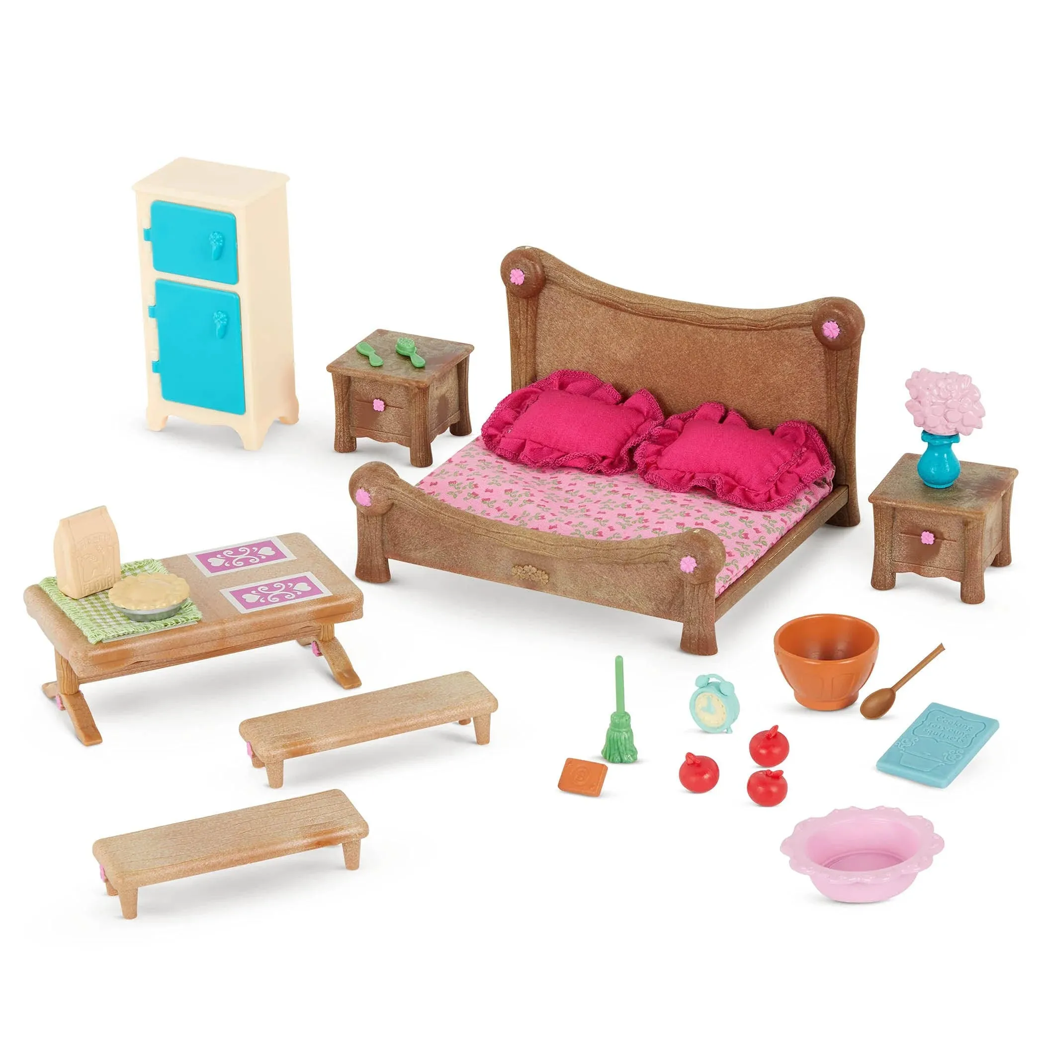 Li'l Woodzeez Master Bedroom & Dining Set