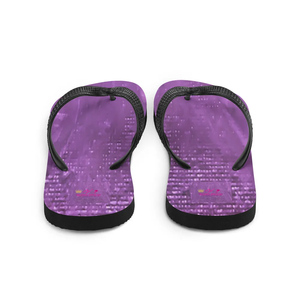 Lilac Flip-Flops