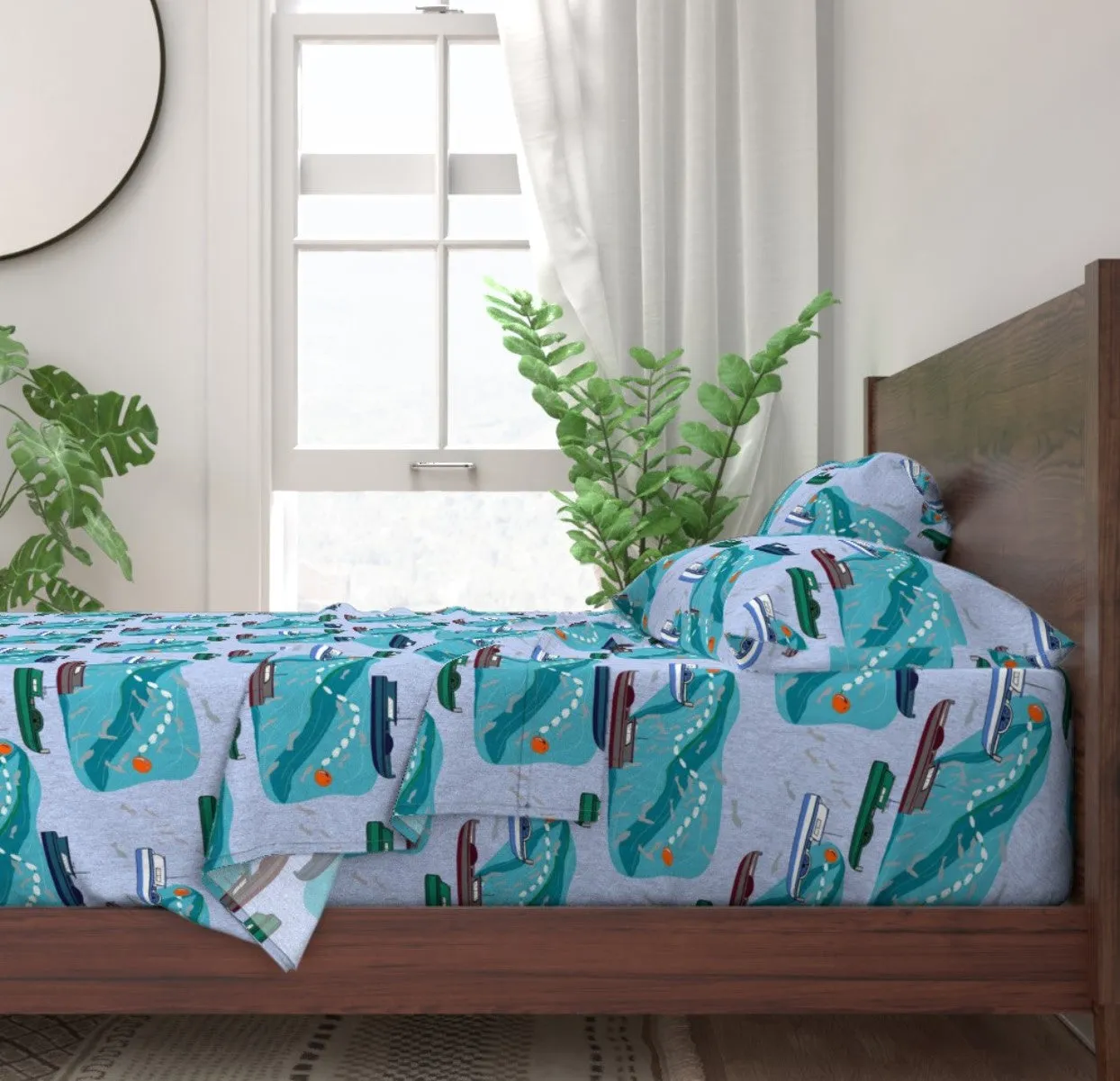 Limited Edition Gillnet Fishing Boats Sheets, Duvet or Blanket