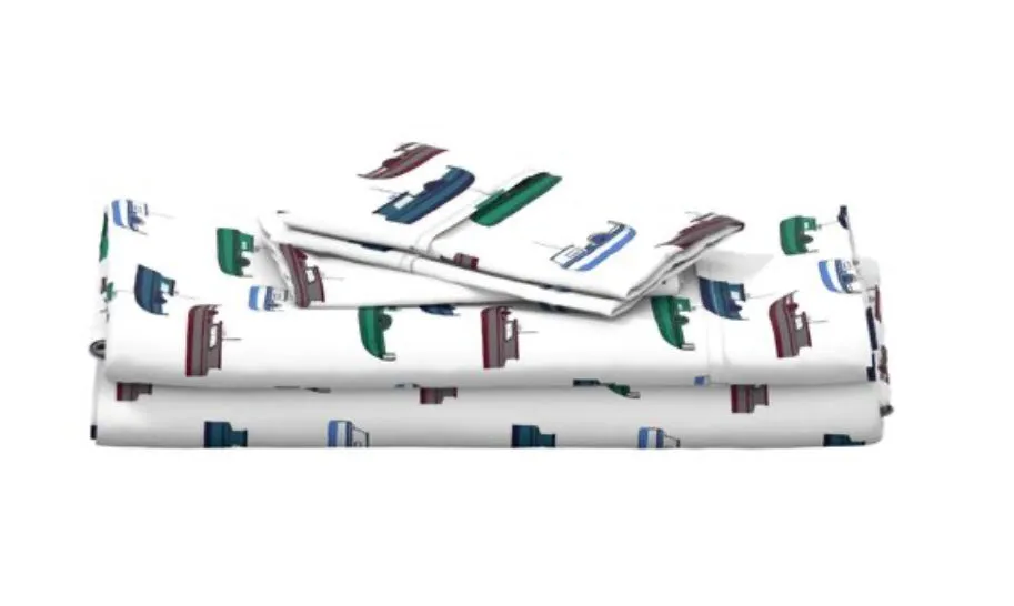 Limited Edition Gillnet Fishing Boats Sheets, Duvet or Blanket