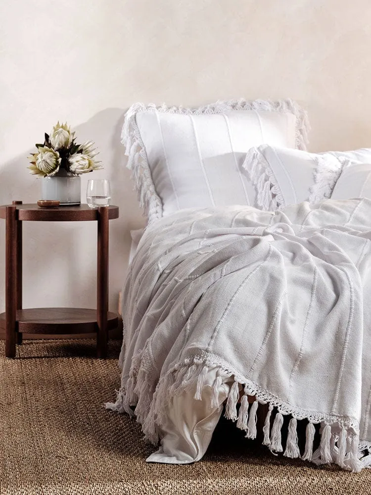 Linen House Brenda White Bed Cover 260x240