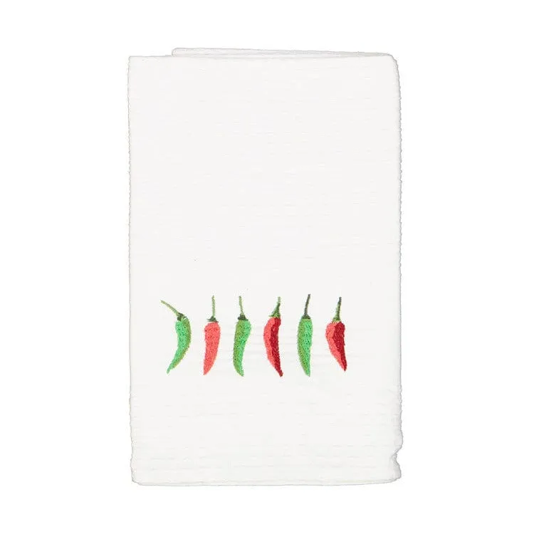 Linen House Chillies Tea Towel