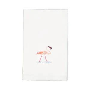 Linen House Flamingo Tea Towel