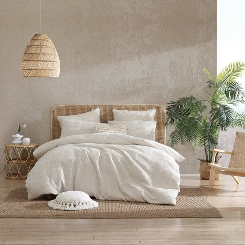 Linen House Galicia Vanilla Duvet Cover Set
