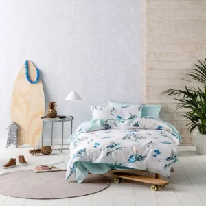 Linen House Hiccups Blue Surfari Duvet Cover Set