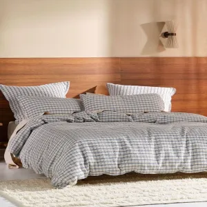 Linen House Ink Highland Duvet Cover Set