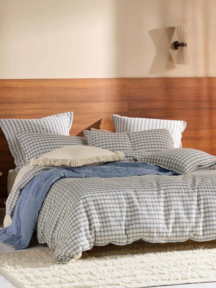 Linen House Ink Highland Duvet Cover Set