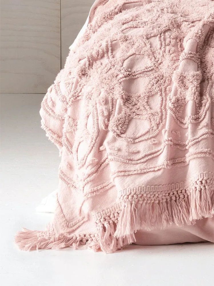 Linen House King Bed Cover Rose Somers Throw