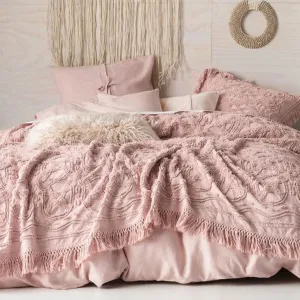 Linen House King Bed Cover Rose Somers Throw