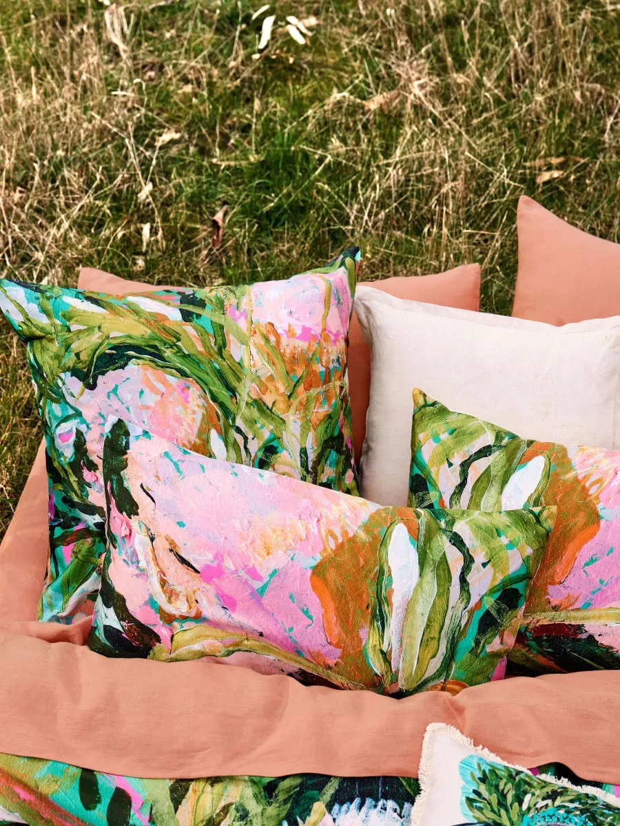 Linen House Multi Just Start Somewhere Duvet Cover Set