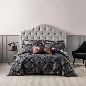Linen House  Navy Yvette Duvet Cover Set