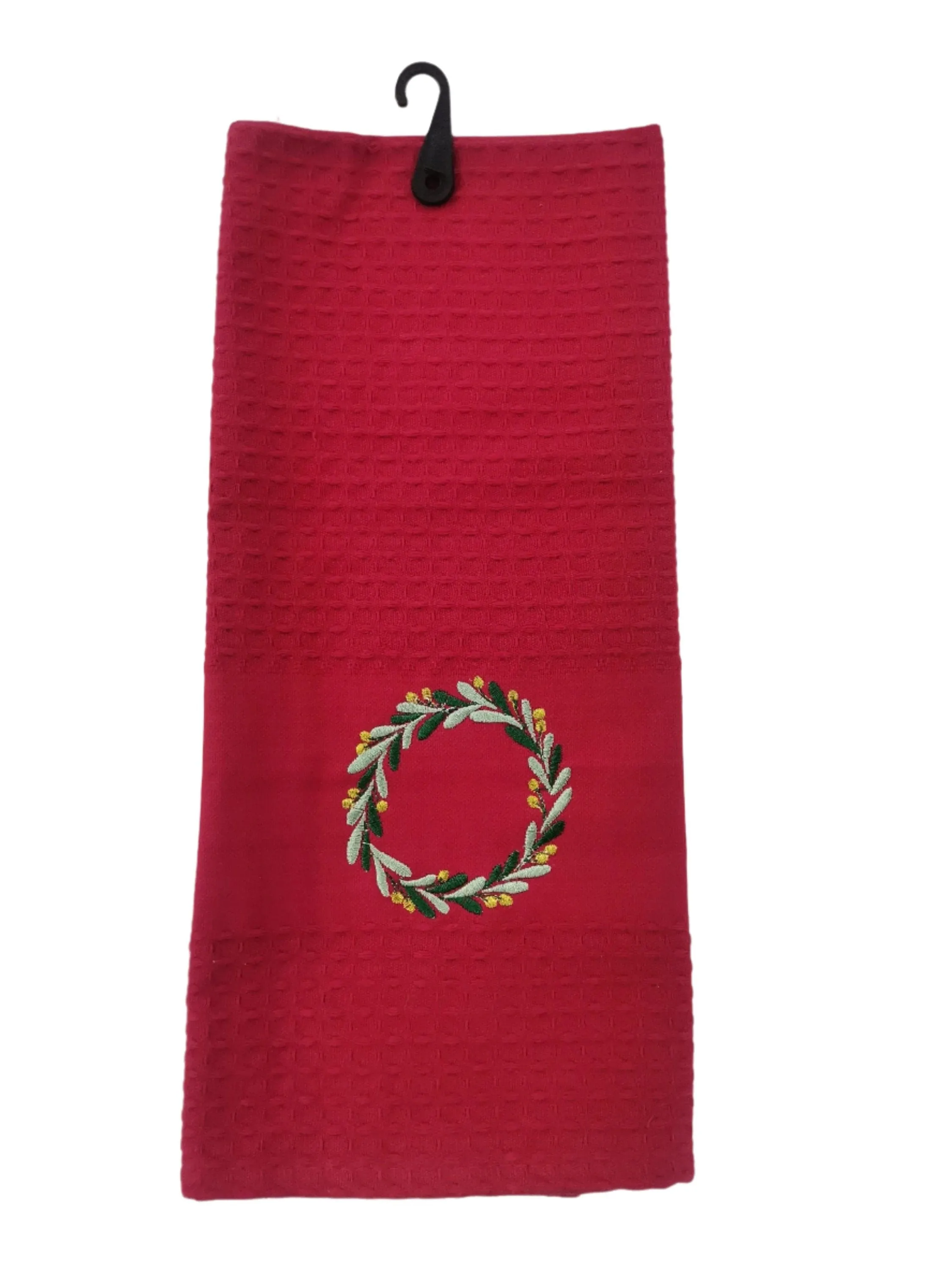 Linen House Red Floral Tea Towel 44x65cm