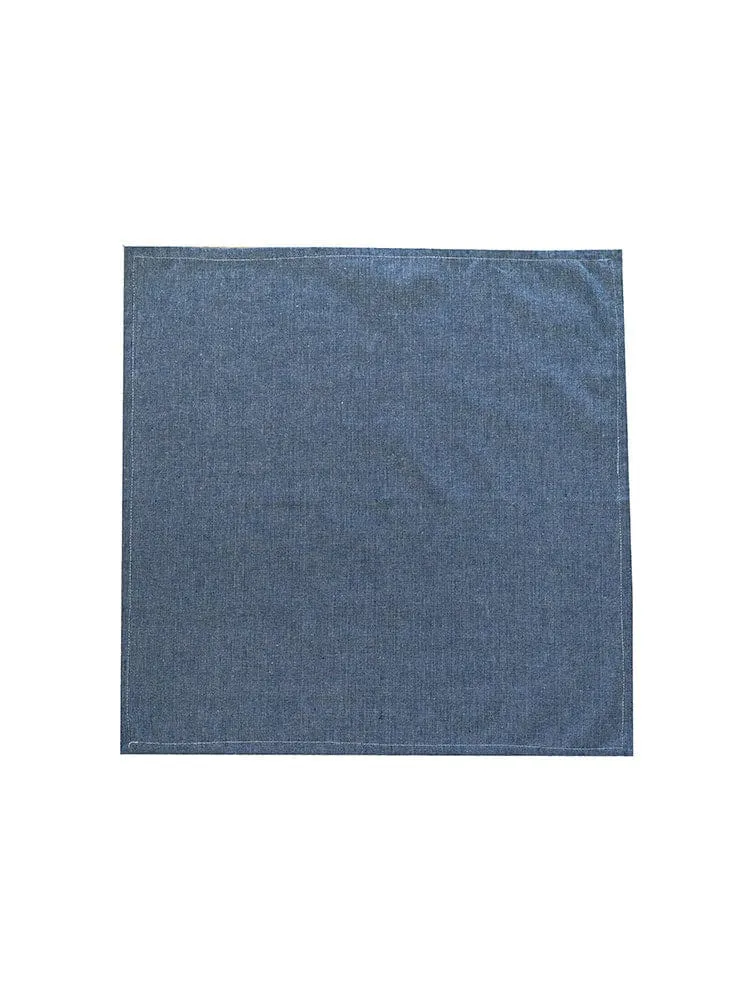 Linen House Revana Chambray Navy Tablecloth