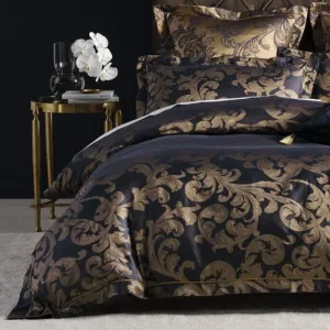 Linen House Verity Navy Duvet Cover Set