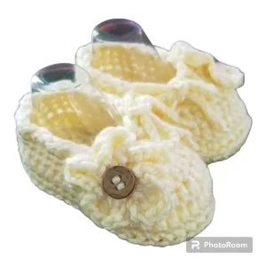 Little Daisy Baby Booties (Custom)