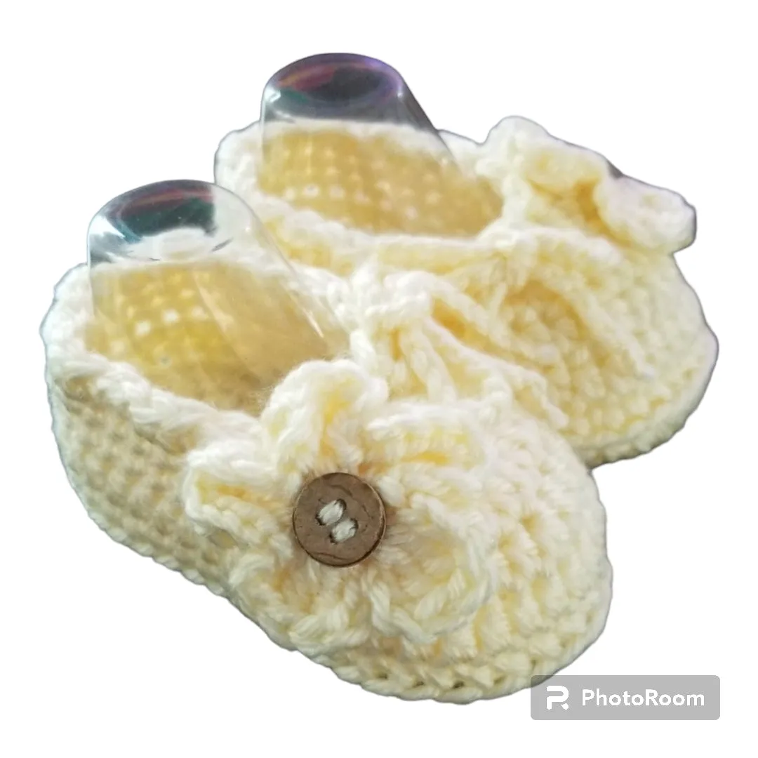 Little Daisy Baby Booties (Custom)