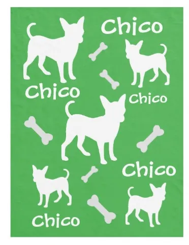 Lots of Breeds - Personalized Dog Blanket
