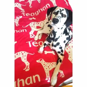 Lots of Breeds - Personalized Dog Blanket