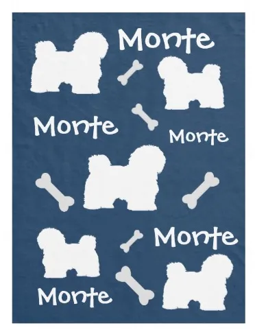 Lots of Breeds - Personalized Dog Blanket