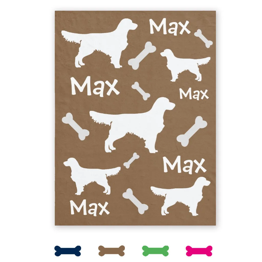 Lots of Breeds - Personalized Dog Blanket