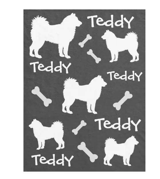 Lots of Breeds - Personalized Dog Blanket
