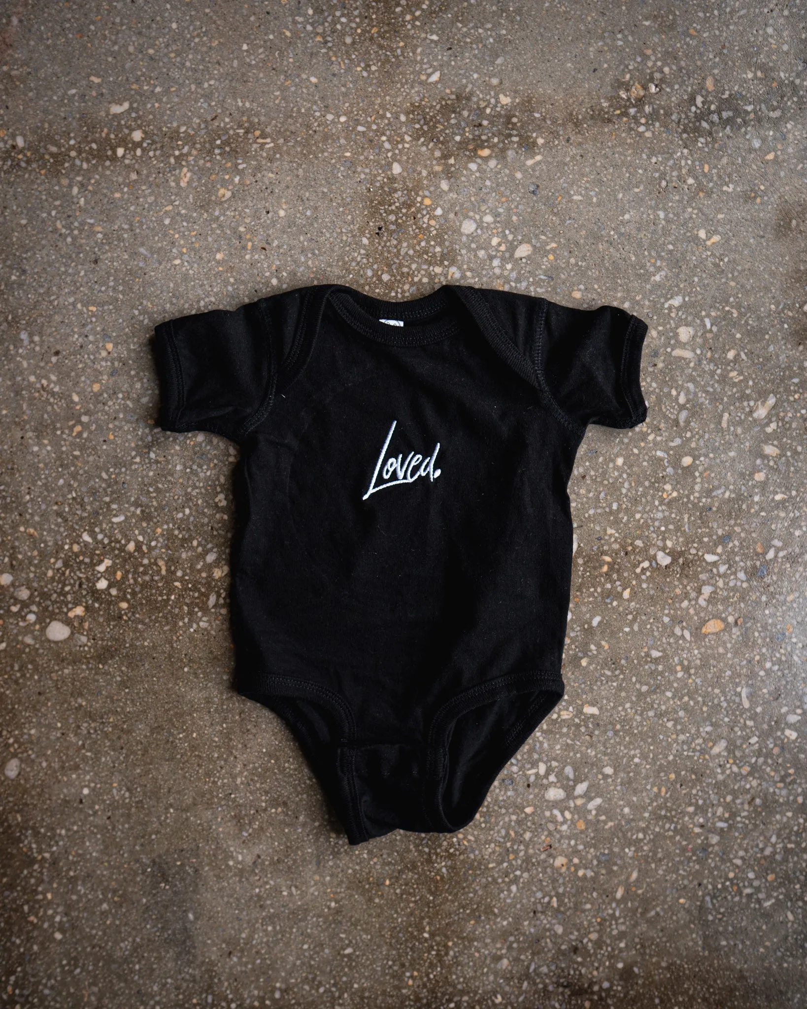 Loved. Embroidered Bodysuit