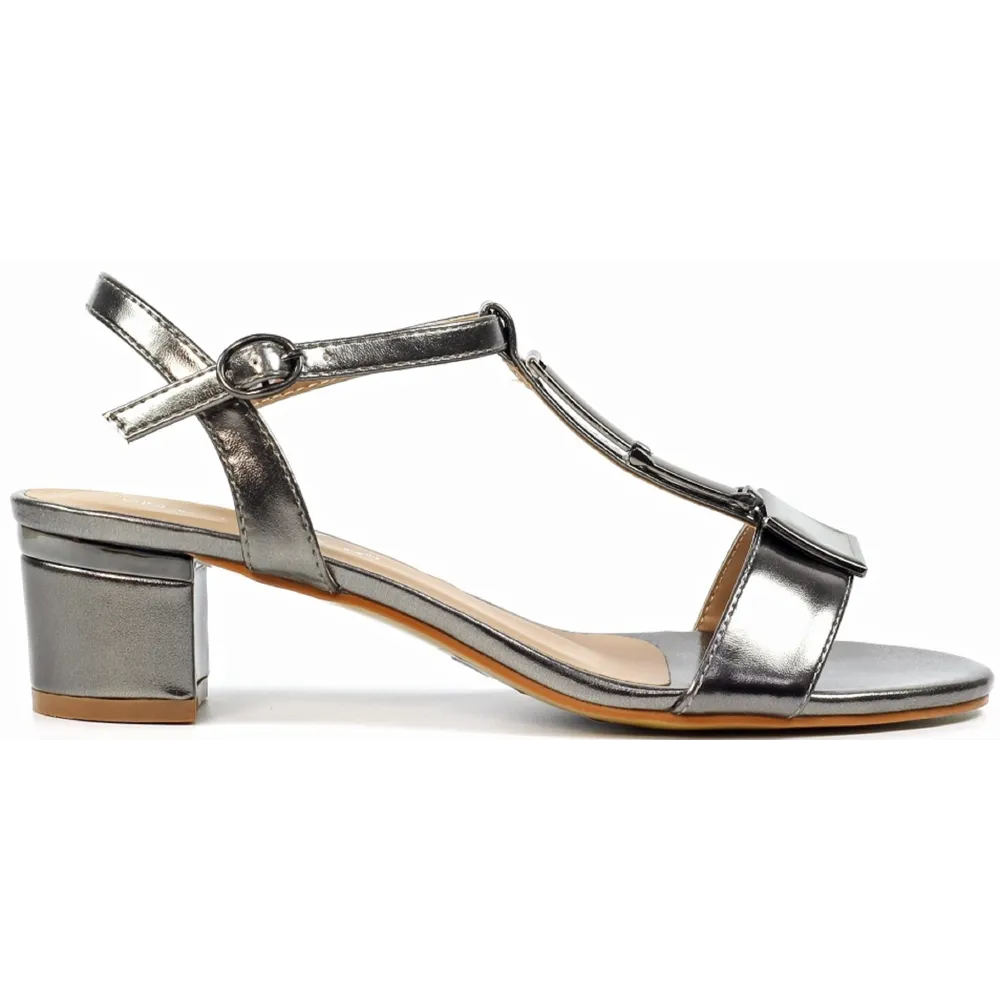 Lunar Blaze Pewter Sandals