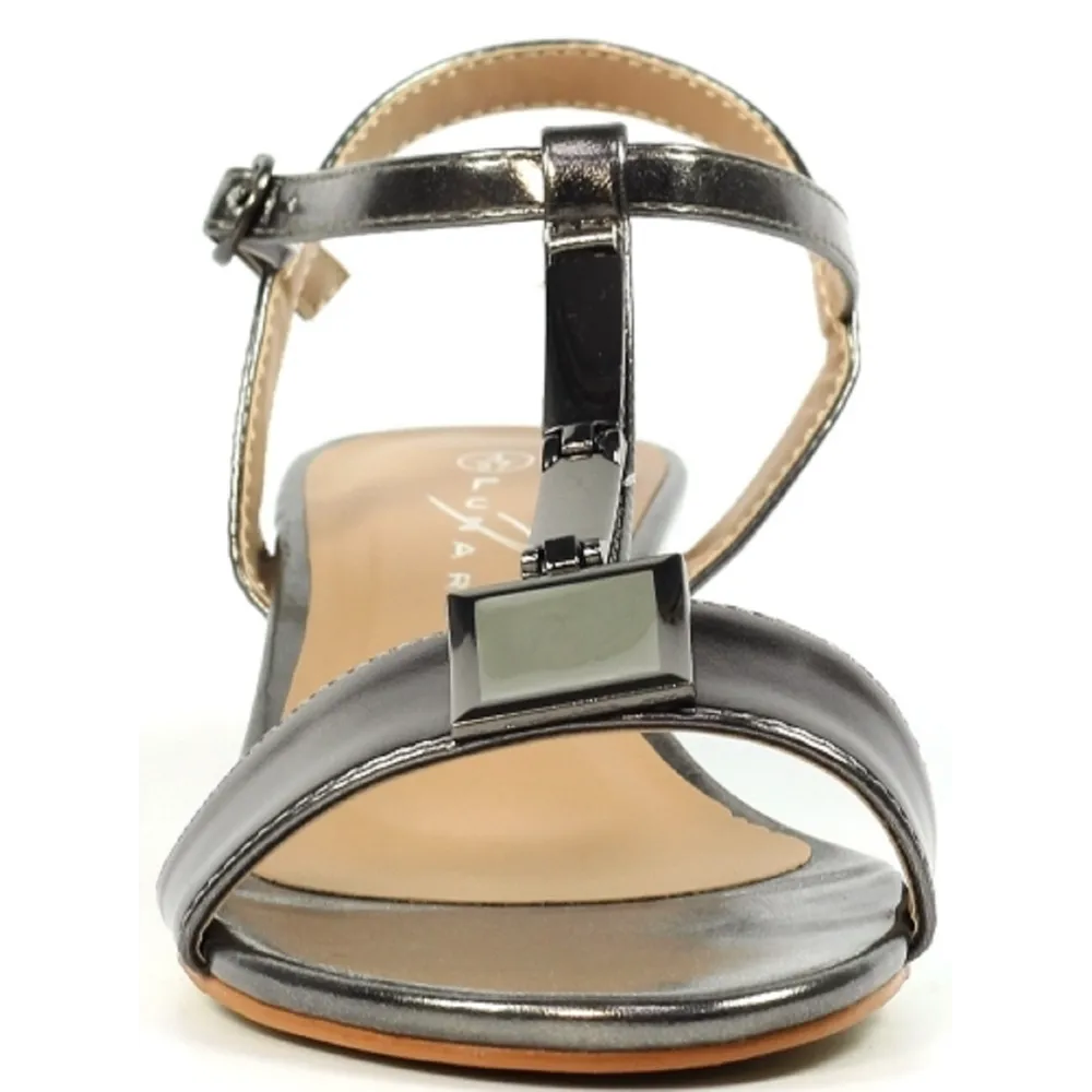 Lunar Blaze Pewter Sandals