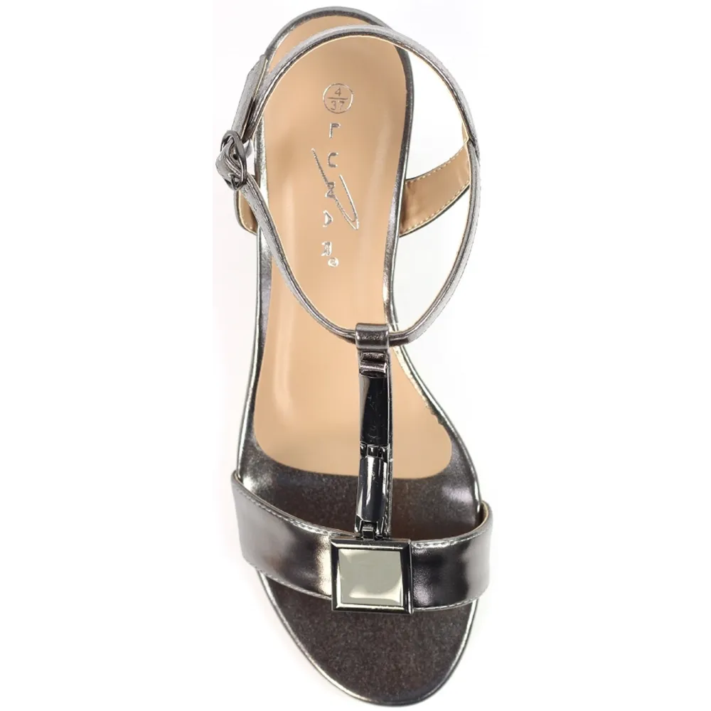 Lunar Blaze Pewter Sandals