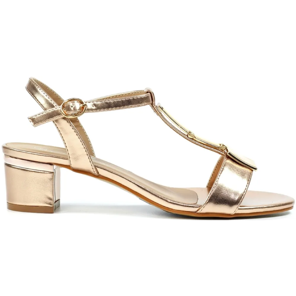 Lunar Blaze Rose Sandals