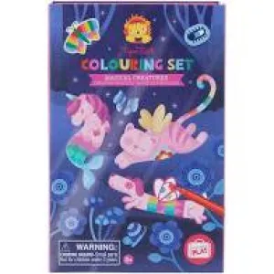 Magical Creatures Coloring Set