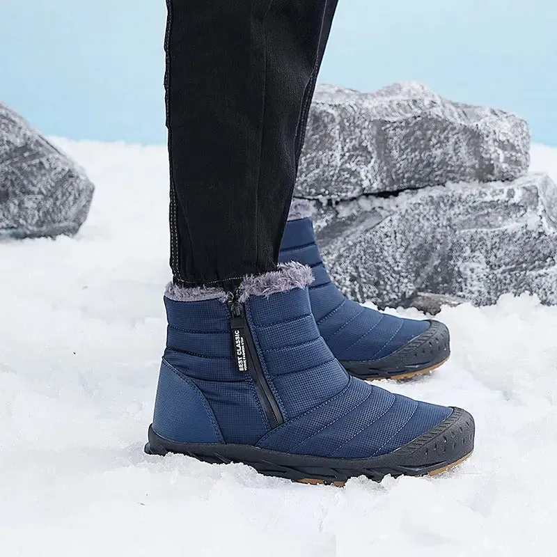 Men's Waterproof warm Non-Slip Snow Boots