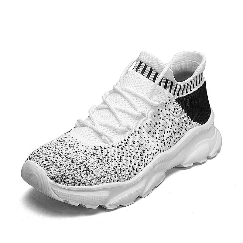 Mesh Round Toe Platform Athletic