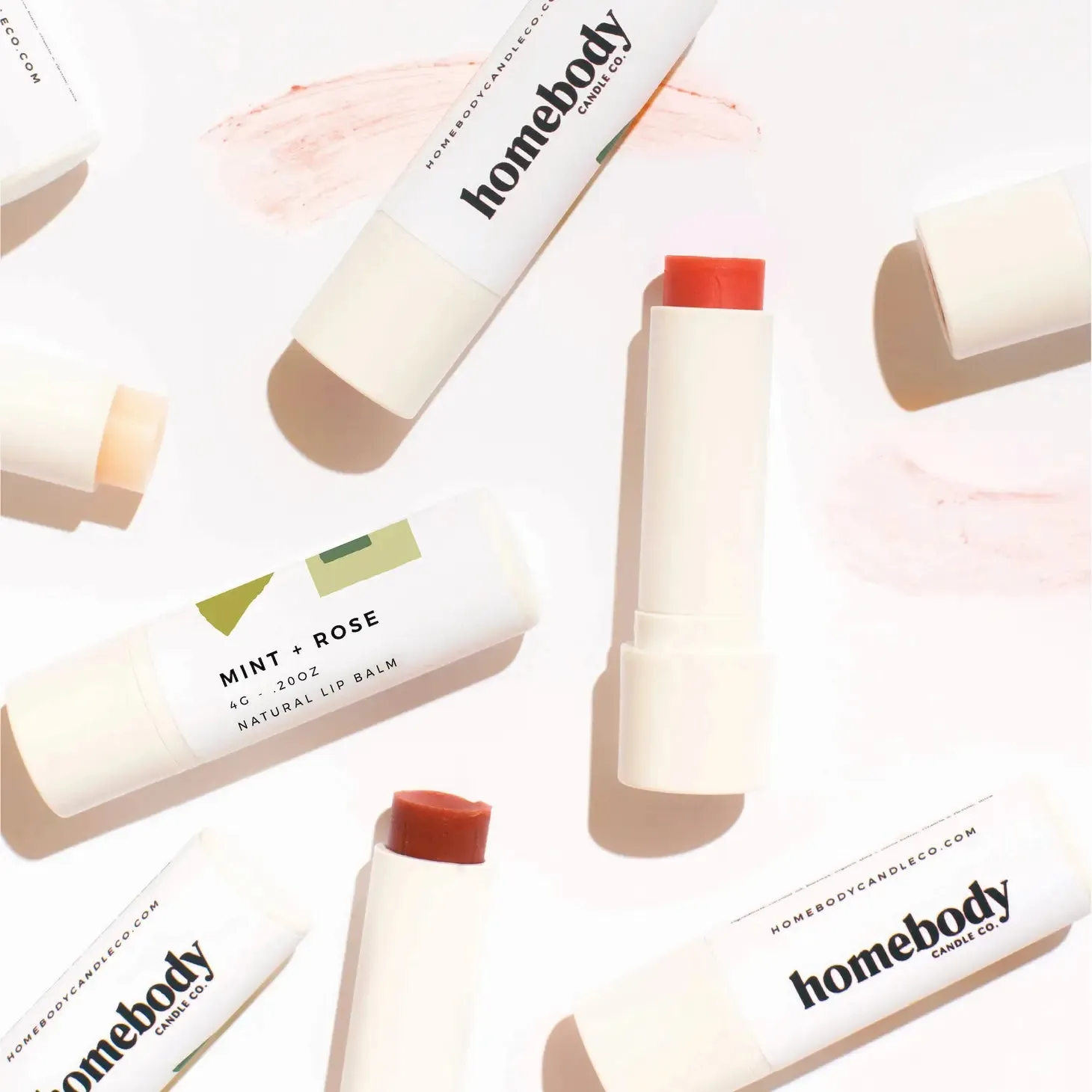 Mint   Rose • Homebody Lip Balm
