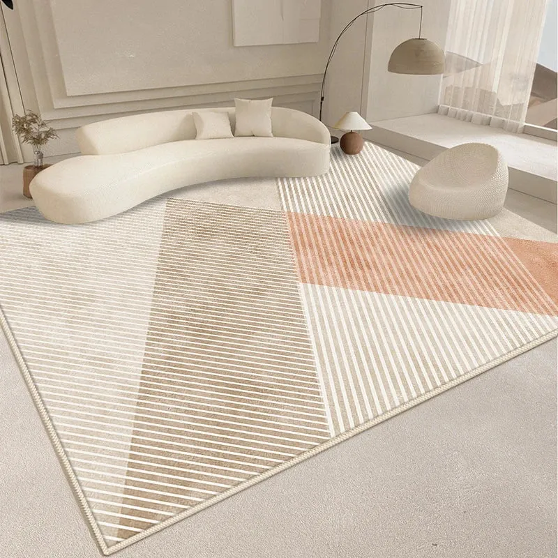 Modern  Abstract Plush Rug