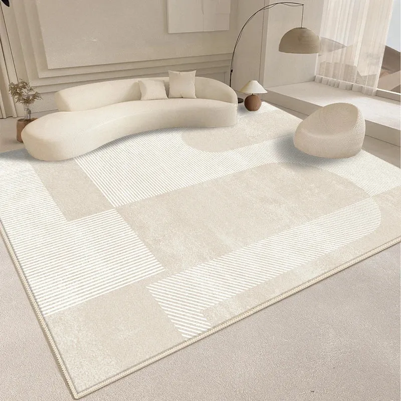Modern  Abstract Plush Rug