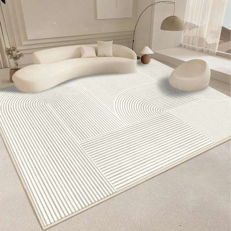 Modern  Abstract Plush Rug