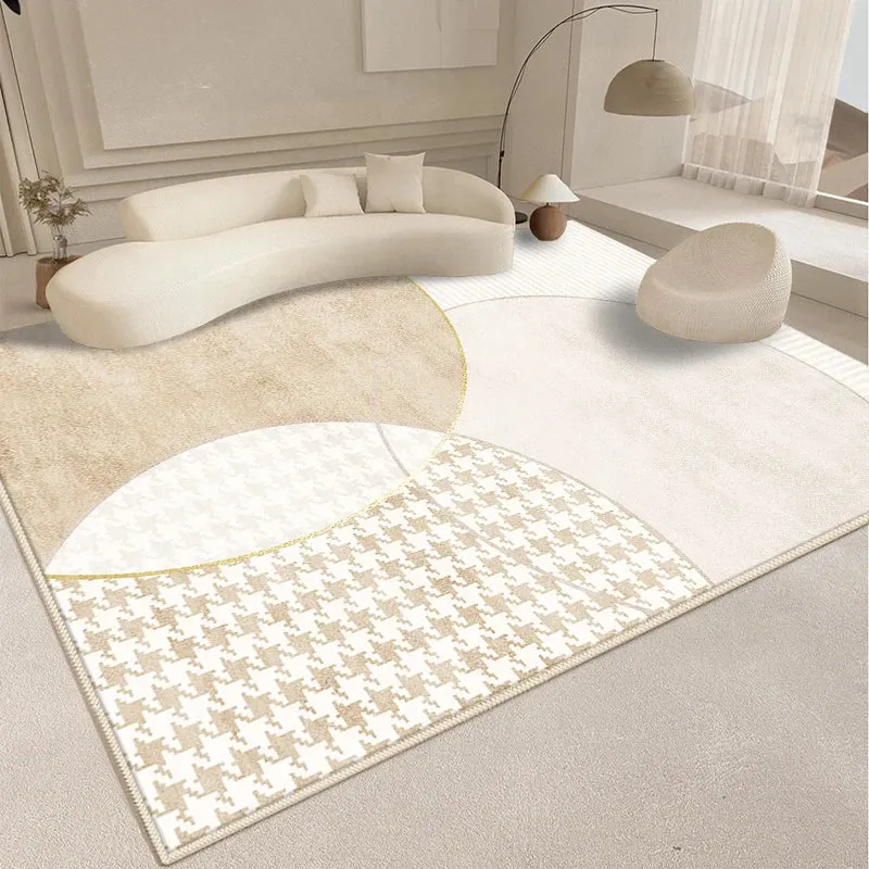 Modern  Abstract Plush Rug