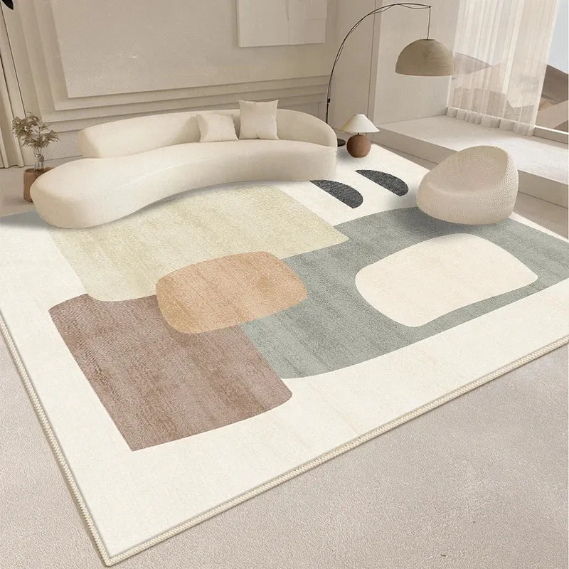 Modern  Abstract Plush Rug