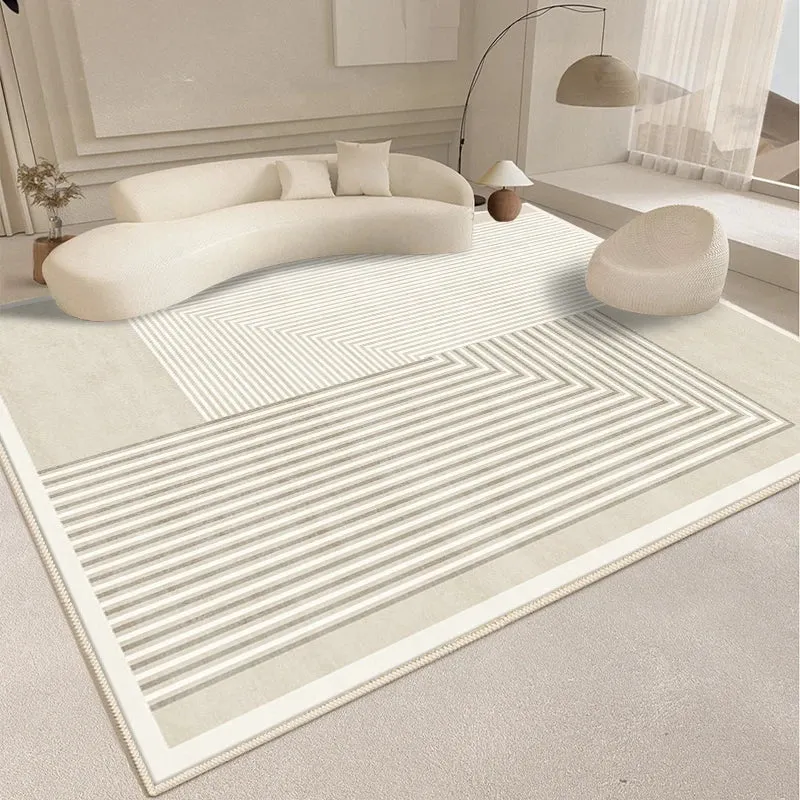 Modern  Abstract Plush Rug