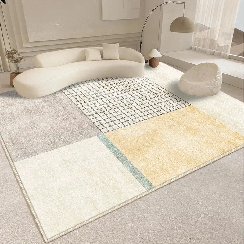 Modern  Abstract Plush Rug