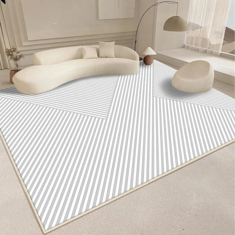Modern  Abstract Plush Rug