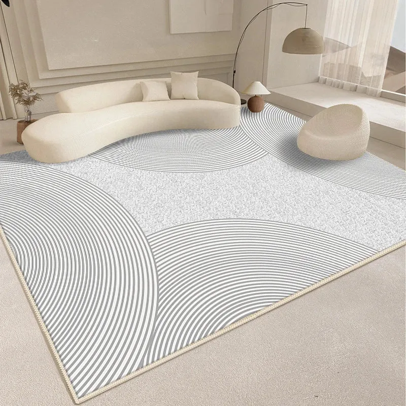Modern  Abstract Plush Rug