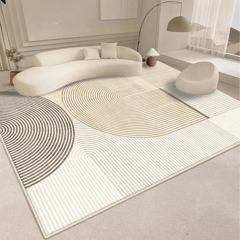 Modern  Abstract Plush Rug